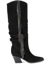 KG by Kurt Geiger - Suede Tempt Boots - Lyst