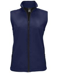 Sol's - Ladies Race Softshell Gilet (French) - Lyst