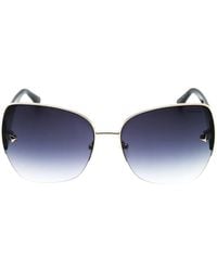 Guess - Detail Frame Smoke Gradient Lens Sunglasses - Lyst