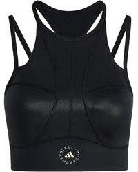 adidas By Stella McCartney - Training Micro Dot Crop Top - Lyst