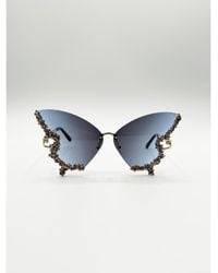 SVNX - Butterfly Lens With Crystal Detail - Lyst