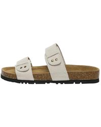EVER AU - Australia Scarlet Leather Sandals - Lyst