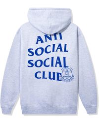 ANTI SOCIAL SOCIAL CLUB - Anti Social Club Assc X Everton Fc Evertonian Hoodie - Lyst