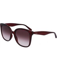 Ferragamo - Sf1072S 56 001 Fashion Sunglasses - Lyst