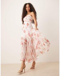 Forever New - Corset Maxi Dress - Lyst