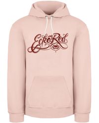 Ecko' Unltd - Long Pullover Light Scarlett Hoodie Efm04804 Powder - Lyst
