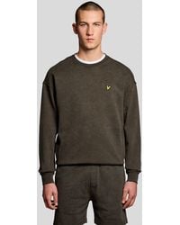 Lyle & Scott - Heavy Wash Cotton Sweatshirt - Lyst