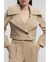 Karen Millen - Polished Tailored Button Detail Jacket - Lyst