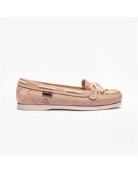 Chatham - Alcyone G2 Ladies Nubuck Boat Shoes Stone - Lyst