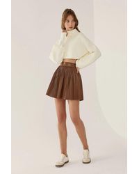 Hiccup - High Waist A-Line Mini Skirt - Lyst