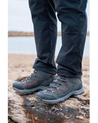 Mountain Warehouse - 'Adventurer' Isodry Boots Cushioned Footbed Breathable Waterproof Hiking Shoes - Lyst