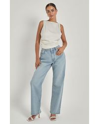 Urban Bliss - Satin Tie Back Top - Lyst