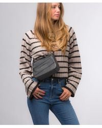 Pure Luxuries - Helena' Nappa Leather Cross Body Bag - Lyst