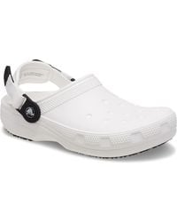 Crocs™ - Classic Work Clog Thermoplastische Herren Weiße Clogs - Lyst