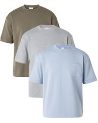 Nines - Heavy Duty T-Shirt With Chest Pocket Cotton - Lyst