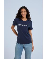 Mountain Warehouse - 'Marina' Logo T-Shirt Cotton Casual Breathable Summer Tee - Lyst