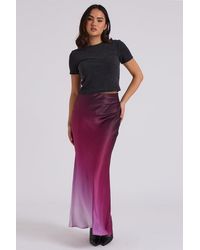 Urban Bliss - Ombre Bias Cut Maxi Skirt - Lyst