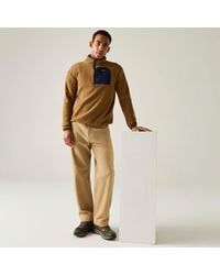 Regatta - Frankie Half Zip Fleece Top (Rich Tan/ - Lyst