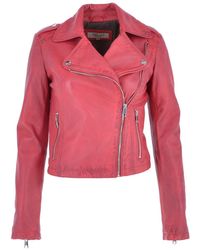 Ashwood Leather - 'Brooklyn' Short Biker Jacket - Lyst
