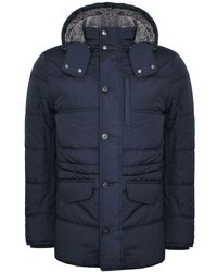 Hackett - Hackett Londen Anorak Fleece Jas - Lyst