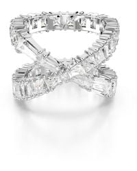 Swarovski - 'Hyperbola' Base Metal Ring - Lyst