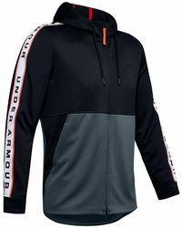 Under Armour - Long Sleeve Zip Up Colourblock Track Jacket - Lyst