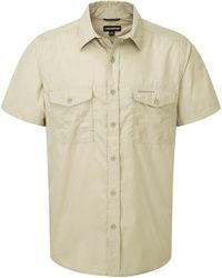 Craghoppers - Kiwi Short-Sleeved Shirt (Oatmeal) - Lyst