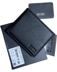 BOSS - Wallet Bardio Grained Leather Bifold Credit Card Holder Gift Box - Lyst