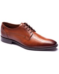 Base London - Vance Leather Derby Shoes - Lyst