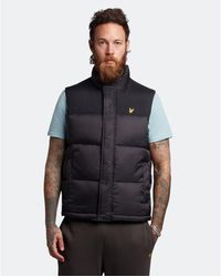 Lyle & Scott - Wadded Gilet - Lyst