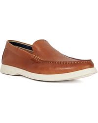 Dune - Buftonn Topstitch Casual Loafers - Lyst