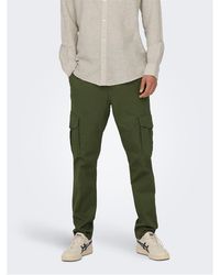 Only & Sons - And Dean Regular Fit Cargo Pants - Lyst