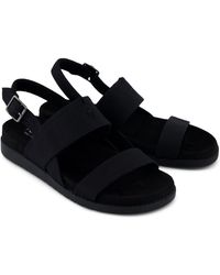 TOMS - Marin Slingback Canvas Sandals - Lyst