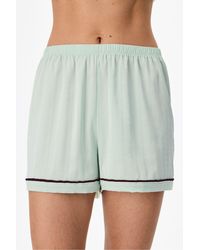 Penti - Aurora Satin Floral Shorts Pajama Bottoms - Lyst