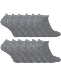 Sock Snob - 12 Pair Multipack Quarter Trainer Socks - Lyst