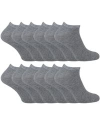 Sock Snob - 12 Pair Multipack Quarter Trainer Socks - Lyst