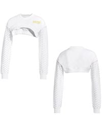 PUMA - X Sophia Webster Lange Mouw S Cropped Top Sweatshirt 578557 02 - Lyst