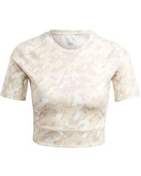 adidas - Camo Print Training T Shirt - Lyst