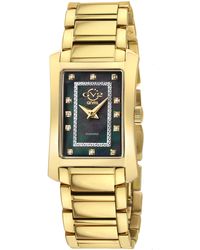 Gv2 - Luino Swiss Quartz Diamond Mop Dial, 316L Stainless Steel Ipyg Watch - Lyst