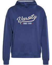 Mo - Sweatshirt Marine - Lyst