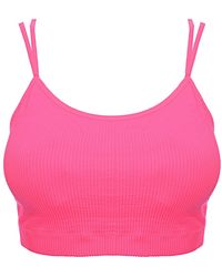 South Beach - Light Support Rib Cross Back - Lyst
