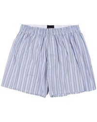 Hackett - Boxer Striped Shorts - Lyst