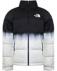 The North Face - 96 Retro Nuptse Dip Dye Jacket Nylon - Lyst
