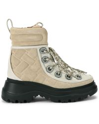Kurt Geiger - Suede Kensington Hiker Boots - Lyst
