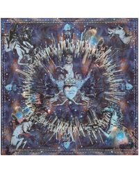 Bolongaro Trevor - Dimension Silk Printed Scarf - Lyst