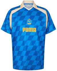 PUMA - Jersey T Shirt - Lyst