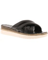 Hush Puppies - Sandals Wedge Samira Leather Slip On Leather (Archived) - Lyst