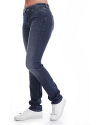 Emporio Armani - Dames J85 Regular-fit Jeans In Denim - Lyst