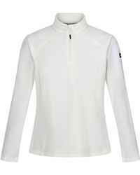 Regatta - Great Outdoors /Ladies Montes Half Zip Fleece Top (Polar Bear/ - Lyst