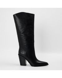 Steve Madden - Bronty Knee High Block Heel Boots - Lyst